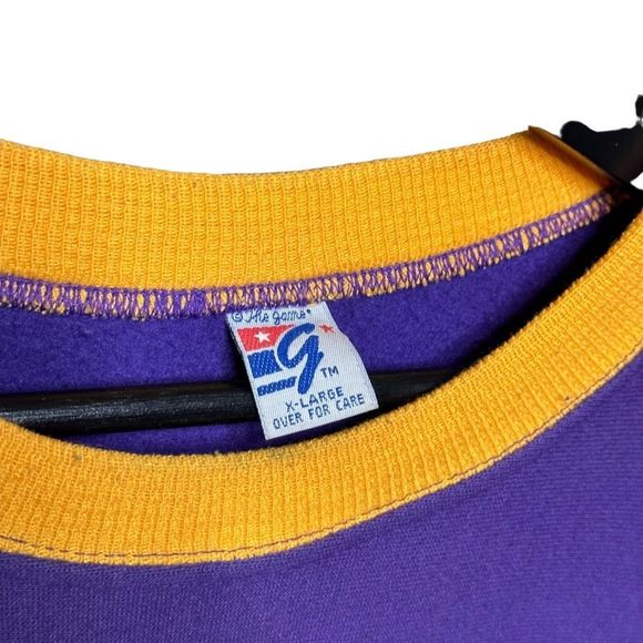 VTG UW Huskies The Game Crewneck Pullover Made In USA XL - Picture 4 of 5